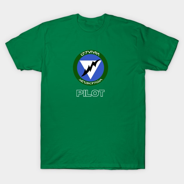 Green Squadron - Pilot T-Shirt by cobra312004